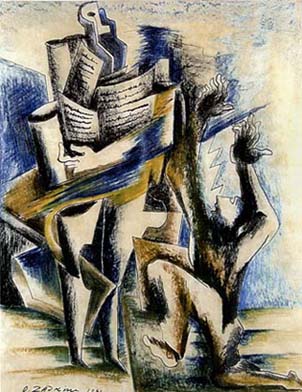 L'offrande du Livre de Zadkine