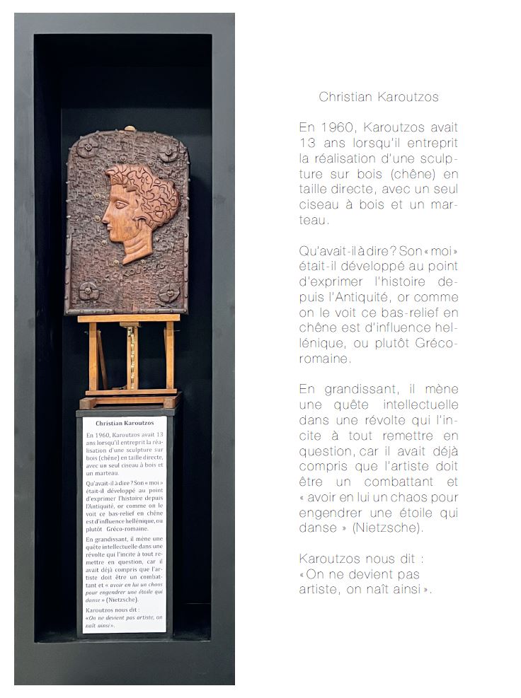 1ere sculpture de Christian Karoutzos