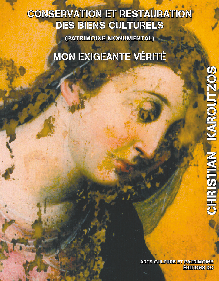 1re de couverture Conservation et restauration des biens culturels