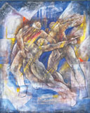 150 x 120 cm - 2011 Oeuvre de Marc Merolli - 150 x 120 cm - 2011